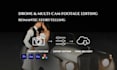 do cinematic wedding video editing and luxury highlight film