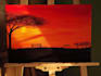 do a beautiful painting on canvas