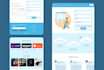 design trendy and attractive UI UX for your website
