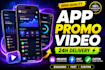 create high converting app promo video or website explainer videos
