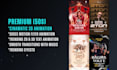design an animated motion flyer and an animated flyer for a party club or event