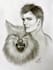 make creative realistic portrait art in pencil sketch
