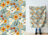 draw floral seamless pattern design textile prints