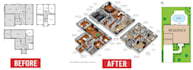 convert 2d floor plans into professional 3d floor plans