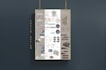 design architectural presentation board and layout