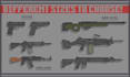 make pixel art guns weapons assets