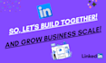be your linkedin page manager and optimize your profile
