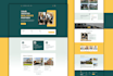 design SEO friendly lawyer, personal, consulting company, blog wordpress website
