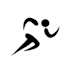 do make an modern unique athlete logo