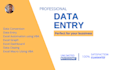 do expert data entry microsoft excel google spreadsheet work