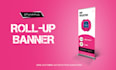 design awesome roll up banner