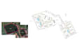 design architectural site plan, landscape plan and map illustration