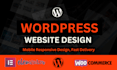 create a responsive wordpress website and blog