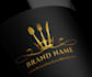 design luxury restaurant logo