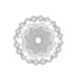 design complex mandala coloring book page