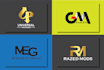 design a modern, unique, and professional logo for your brand