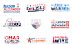 design creative minimalist professional political campaign logo