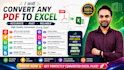 perform ms excel data entry,  data cleaning data pivoting