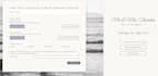 create your wedding website with rsvp collection