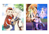 draw you with your favorite character, couple edition and other figure you want
