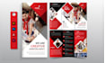 design custom bifold, trifold brochure ready to print