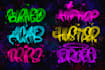 design awesome graffiti text, tags, tshirts, and logo