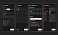 design modern mobile app UI UX in figma for startups