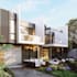 create house exterior and realistic 3d render