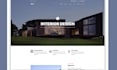 create single page with modern design
