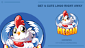 design a professional mascot logo cartoon for your bussines