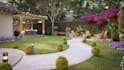 design modern backyard landscape with 3d visualization