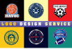 custom logo design fast delivery 24hrs  your brand, elevated