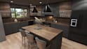 do 3d kitchen interior design and photorealistic rendering