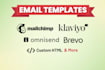design professional email newsletter template
