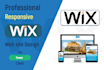 create wix website, redesign wix website, add SEO, and setup wix store