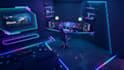 create 3d realistic render gaming room ,streaming ,or any room