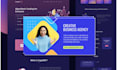 create responsive website HTML CSS javascript or bootstrap website