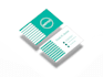 design professional minimalist business card design