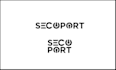 do unique crypto cyber security tech and technology logo design
