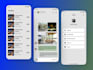 create a user friendly and interactive mobile app UI design
