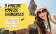 create impactful youtube, social media, ecommerce thumbnails with my designs