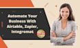 setup zapier integromat pabbly airtable smartsheet appsheet trello zaps expert
