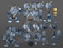 design your customized 2d character assets and animation for your game