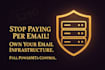 setup premium powermta smtp server bulk email  to send unlimited emails