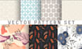 be your monogram pattern maker or retro patterns for brand