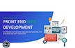 develop frontend using  HTML CSS scss bootstrap javascript