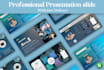 do powerpoint presentation design and PPT slide