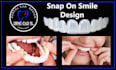 design   smile design, mockup, snap on smile  with exocad