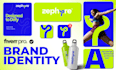create branding kit, brand style guide and corporate identity with logo design