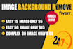 do super fast background removal service